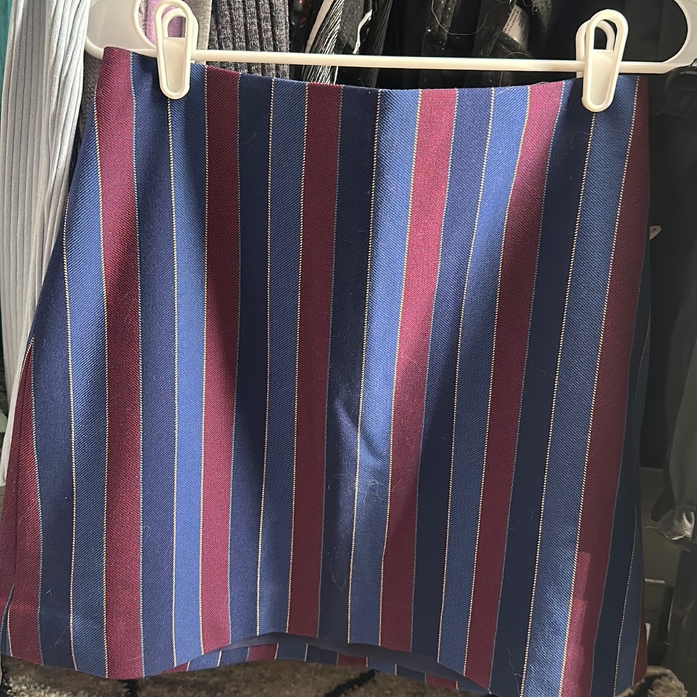 Express striped skirt